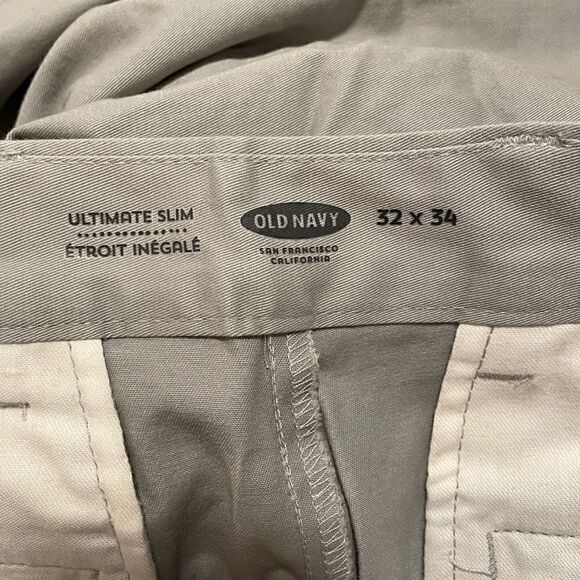Old Navy Ultimate Slim Blue Pants - Picture 5 of 5